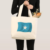 Somalische Vlag Boodschappentas Grote Tote Bag (Voorkant (product))