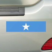 Somalische vlag bumpersticker (Op auto)