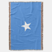 Somalische vlag deken (Voorkant Verticaal)