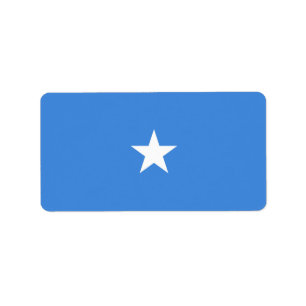 Somalische vlag etiket