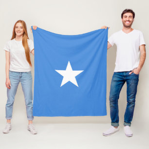 Somalische vlag fleece deken