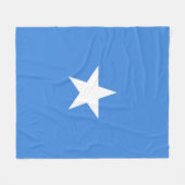 Somalische vlag fleece deken (Voorkant (Horizontaal))