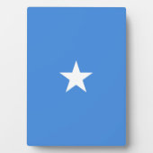 Somalische vlag fotoplaat (voorkant)