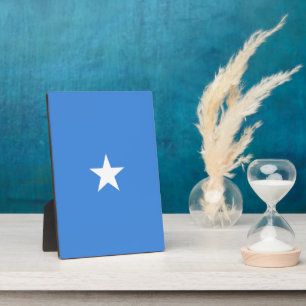 Somalische vlag fotoplaat