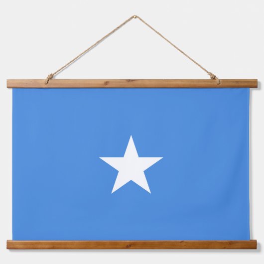 Somalische vlag hangend wandkleed (Voorkant 3)