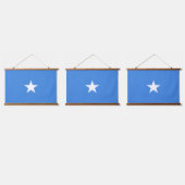 Somalische vlag hangend wandkleed (Driedubbel)