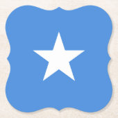 Somalische vlag kartonnen onderzetters (Voorkant)