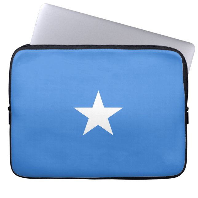Somalische vlag laptop sleeve (Voorkant)