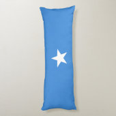 Somalische vlag lichaamskussen (Achterkant (Verticaal))