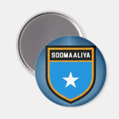 Somalische vlag magneet (Voorkant / Achterkant)