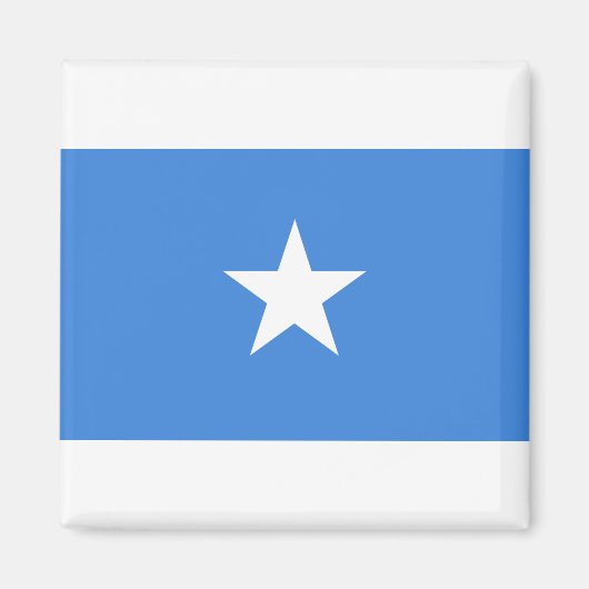 Somalische vlag magneet (Voorkant)