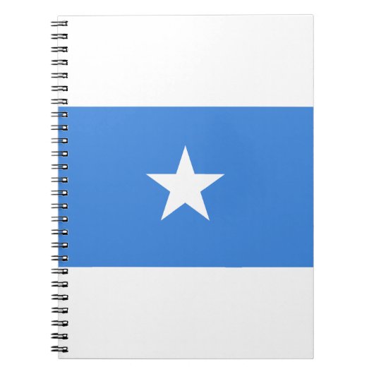 Somalische vlag notitieboek (Voorkant)