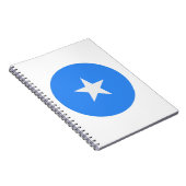 Somalische vlag notitieboek (Rechterzijde)