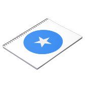 Somalische vlag notitieboek (Linkerzijde)