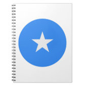 Somalische vlag notitieboek (Voorkant)