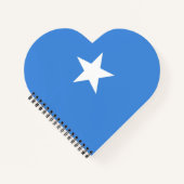 Somalische vlag notitieboek (Voorkant)