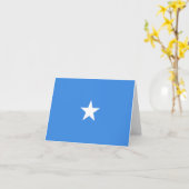 Somalische Vlag Notitiekaart (Gele Bloem)
