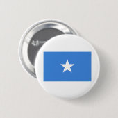 Somalische vlag ronde button 5,7 cm (Voorkant /achterkant)