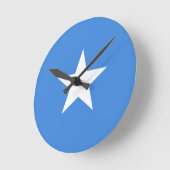 somalische vlag ronde klok (Hoek)