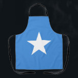 Somalische vlag schort<br><div class="desc">Patriottische vlag van Somalië.</div>
