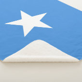 Somalische vlag sherpa deken (3/4)