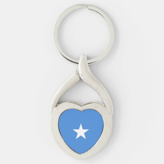 Somalische vlag sleutelhanger (Voorkant)