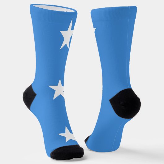 Somalische vlag sokken (Gebogen)