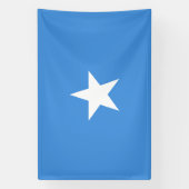 Somalische vlag spandoek (Verticaal)
