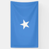 Somalische vlag spandoek (Verticaal)