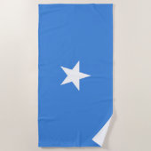 Somalische vlag strandlaken (Voorkant)