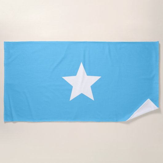 Somalische vlag strandlaken (Voorkant)