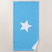 Somalische vlag strandlaken (Voorkant)