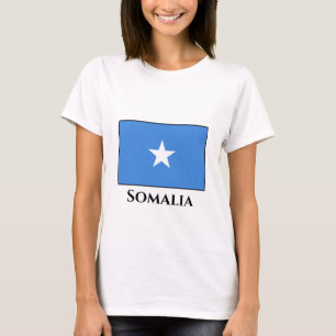 Somalische vlag t-shirt