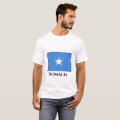 Somalische vlag t-shirt (Voorkant volledig)
