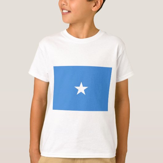 Somalische vlag t-shirt (Voorkant)