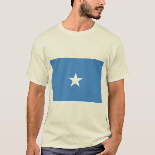 somalische vlag t-shirt (Voorkant)