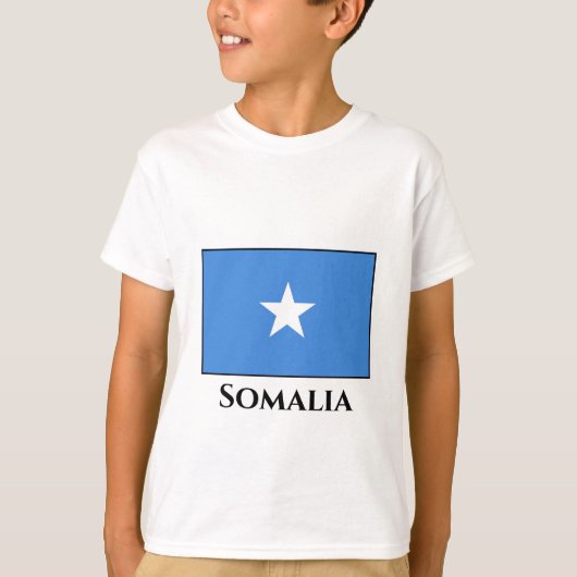 Somalische vlag t-shirt (Voorkant)