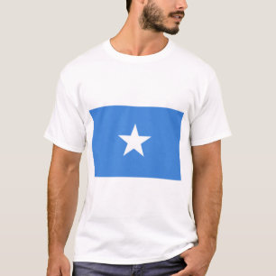 Somalische vlag t-shirt