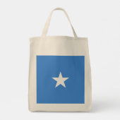 Somalische vlag tote bag (Achterkant)