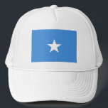 Somalische vlag trucker pet<br><div class="desc">Patriottische vlag van Somalië.</div>