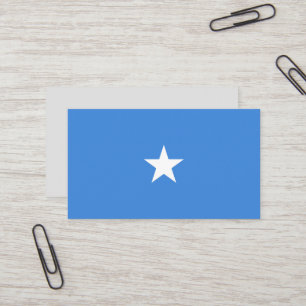 Somalische vlag visitekaartje