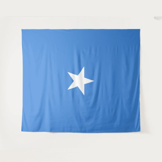 Somalische vlag wandkleed (Voorkant (horizontaal))