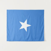 Somalische vlag wandkleed (Voorkant (horizontaal))