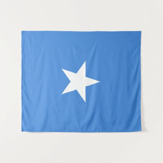 Somalische vlag wandkleed (Voorkant (horizontaal))