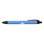 Somalische vlag zwarte inkt pen (Bovenkant)