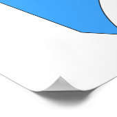 Somalische vlaggenkaart, volledig formaat poster (Hoek)