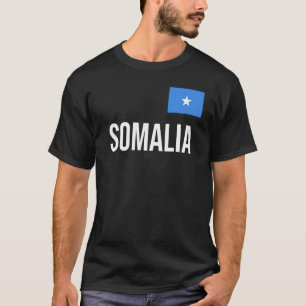 Somalische vrouwen Mannen Kinder Somalië Vlag Zuid T-shirt