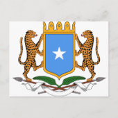 Somalische wapenstilstand briefkaart (Voorkant)