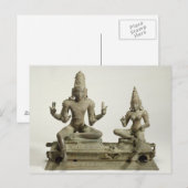 Somaskanda, Chola, Tamil Nadu (brons) Briefkaart (Voorkant / Achterkant)