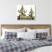 Somaskanda, Chola, Tamil Nadu (brons) Canvas Afdruk (Insitu (Slaapkamer))